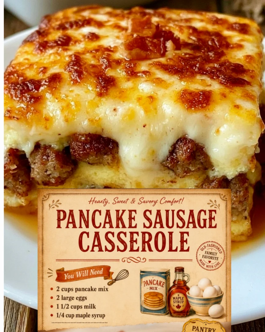 Pancake Sausage Casserole