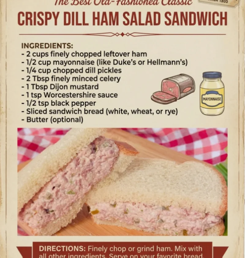 The Best Old-Fashioned Ham Salad Recipe