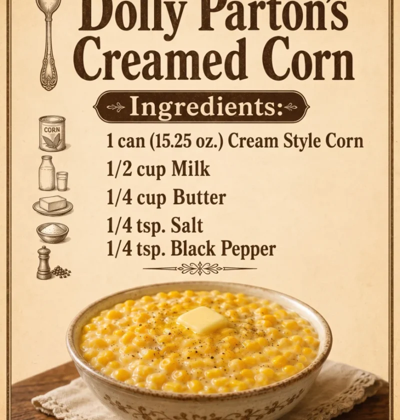 Dolly Parton's Creamed Corn