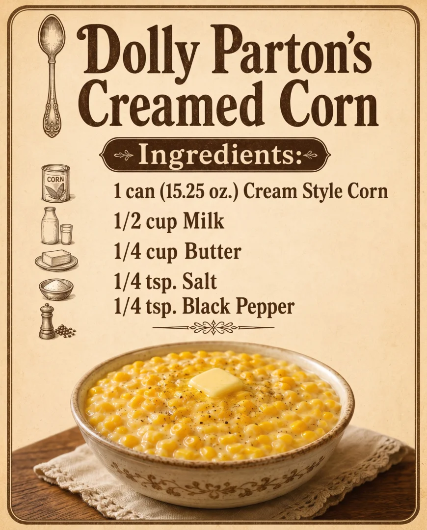 Dolly Parton's Creamed Corn