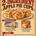 Easy Apple Pie Crescents