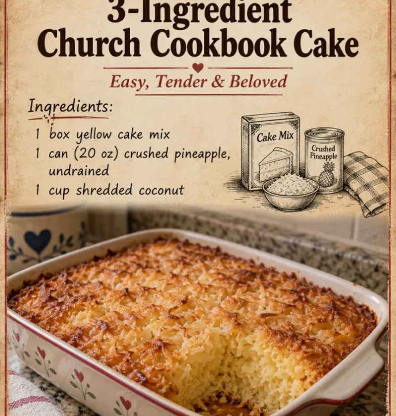 3-ingredient cake
