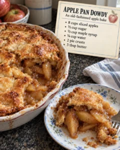 Apple Pan Dowdy