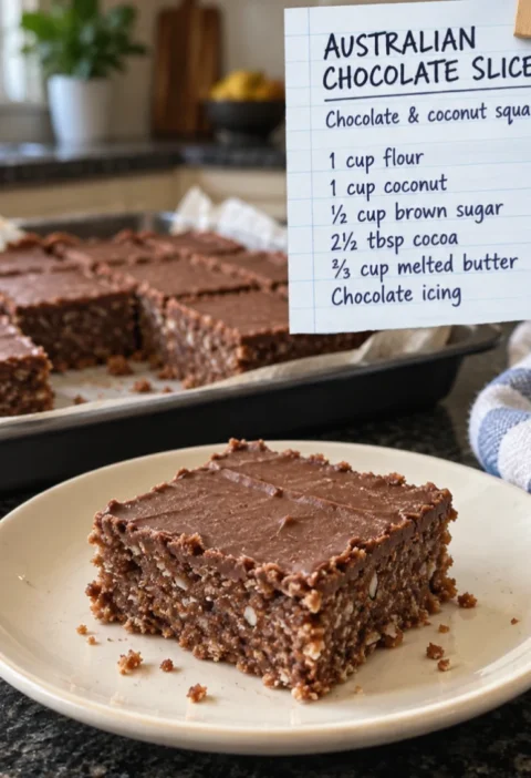 Australian Chocolate Slice