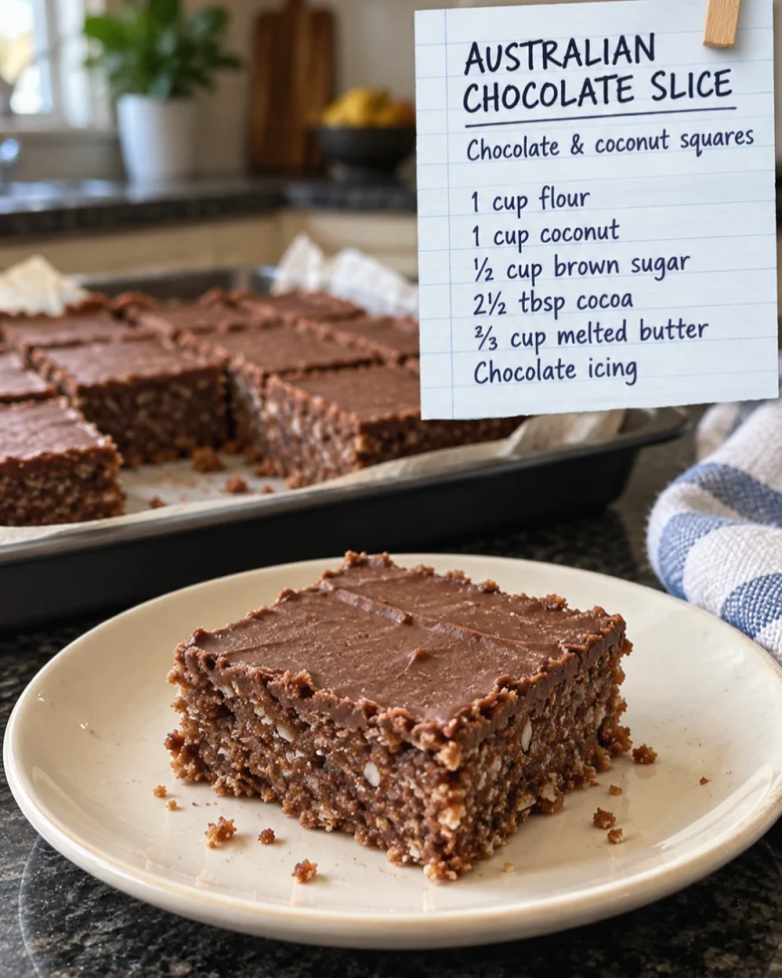 Australian Chocolate Slice