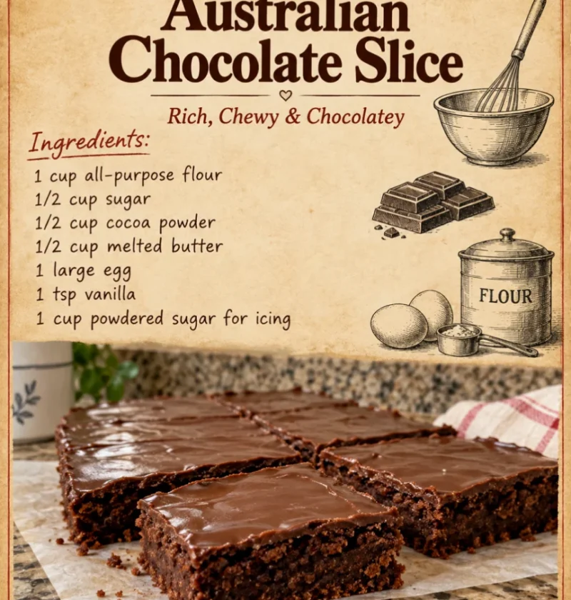 Australian Chocolate Slice