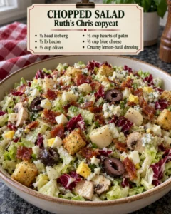 Copycat Ruth’s Chris Chopped Salad
