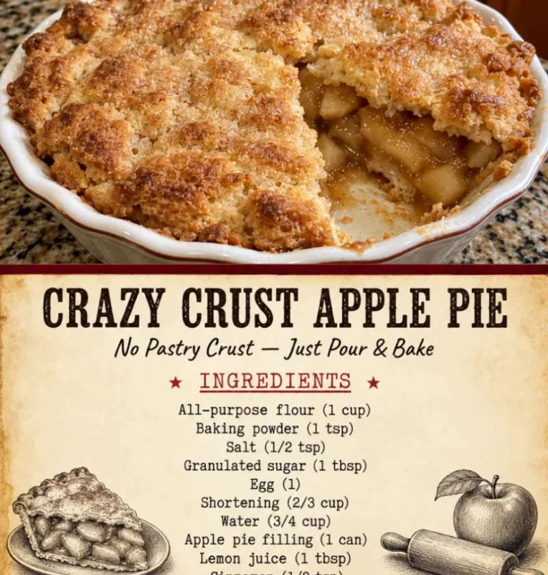 Crazy Crust Apple Pie