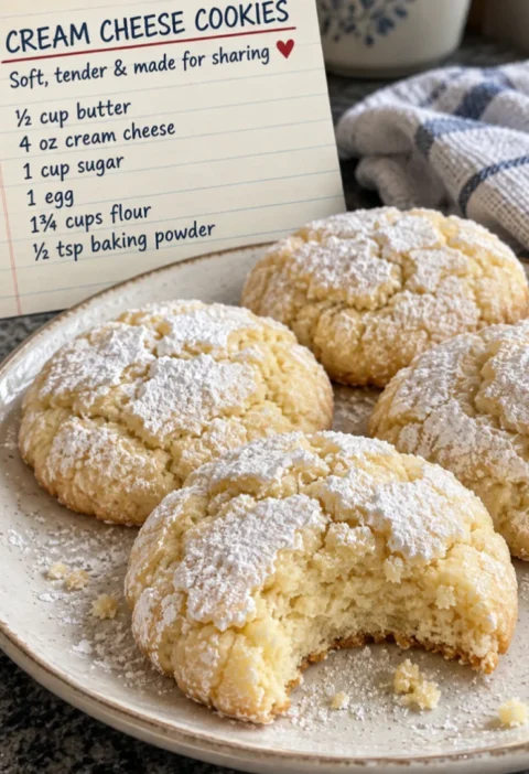 Cream Cheese Cookies