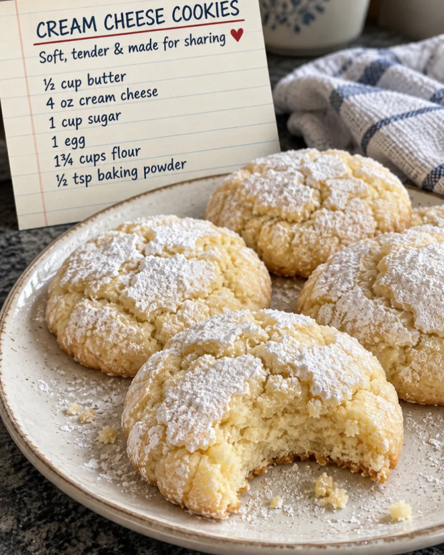 Cream Cheese Cookies