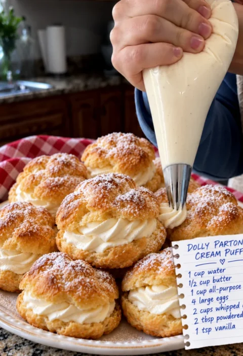 Dolly Parton's Cream Puffs