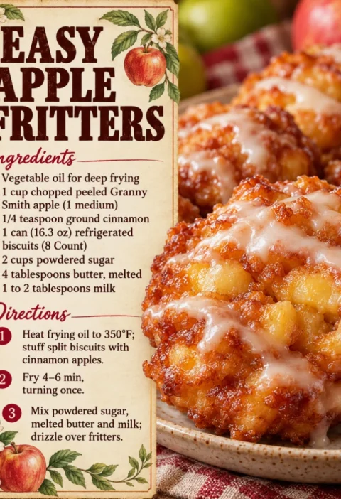 Easy Apple Fritters