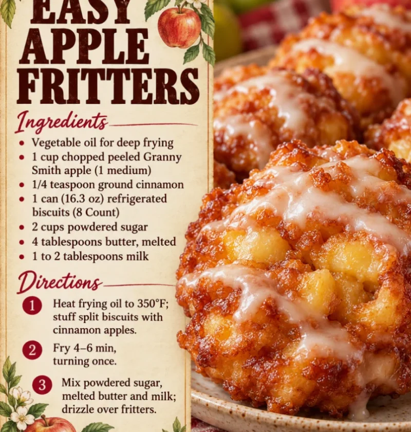Easy Apple Fritters