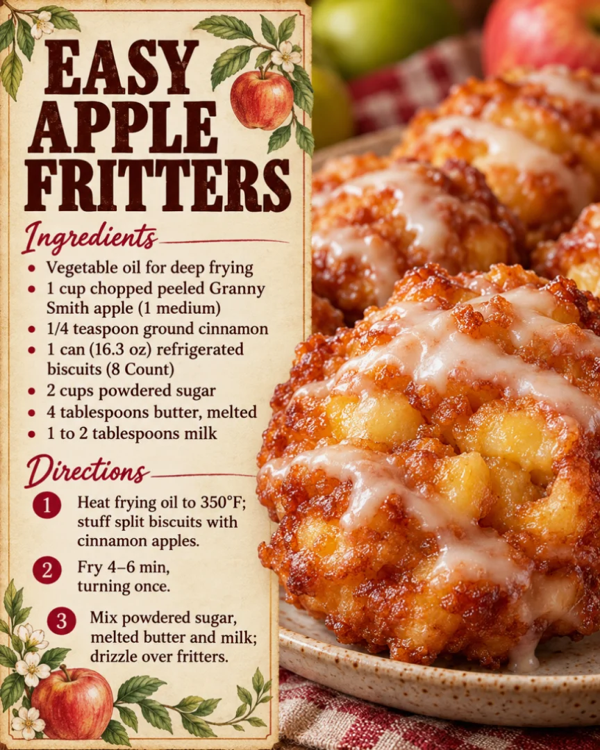 Easy Apple Fritters