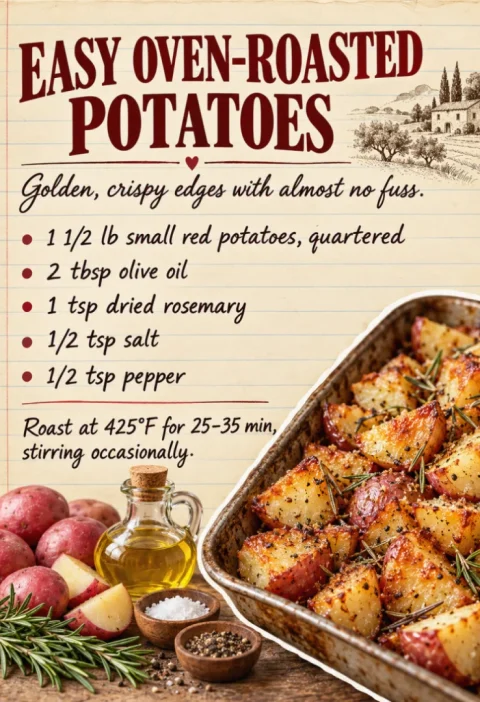Easy Oven-Roasted Potatoes
