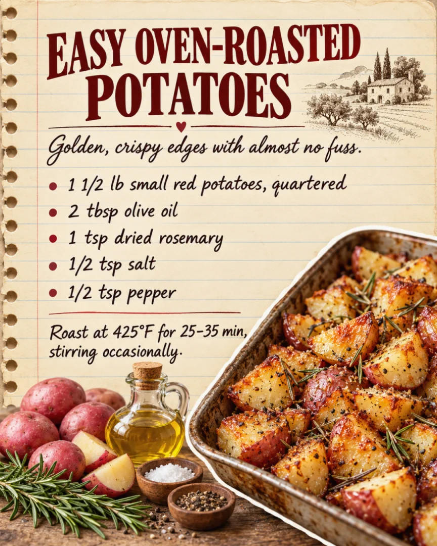 Easy Oven-Roasted Potatoes