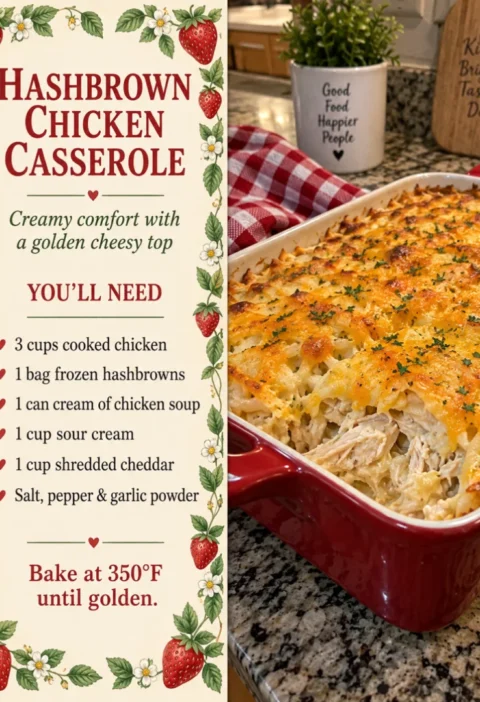 Hashbrown Chicken Casserole
