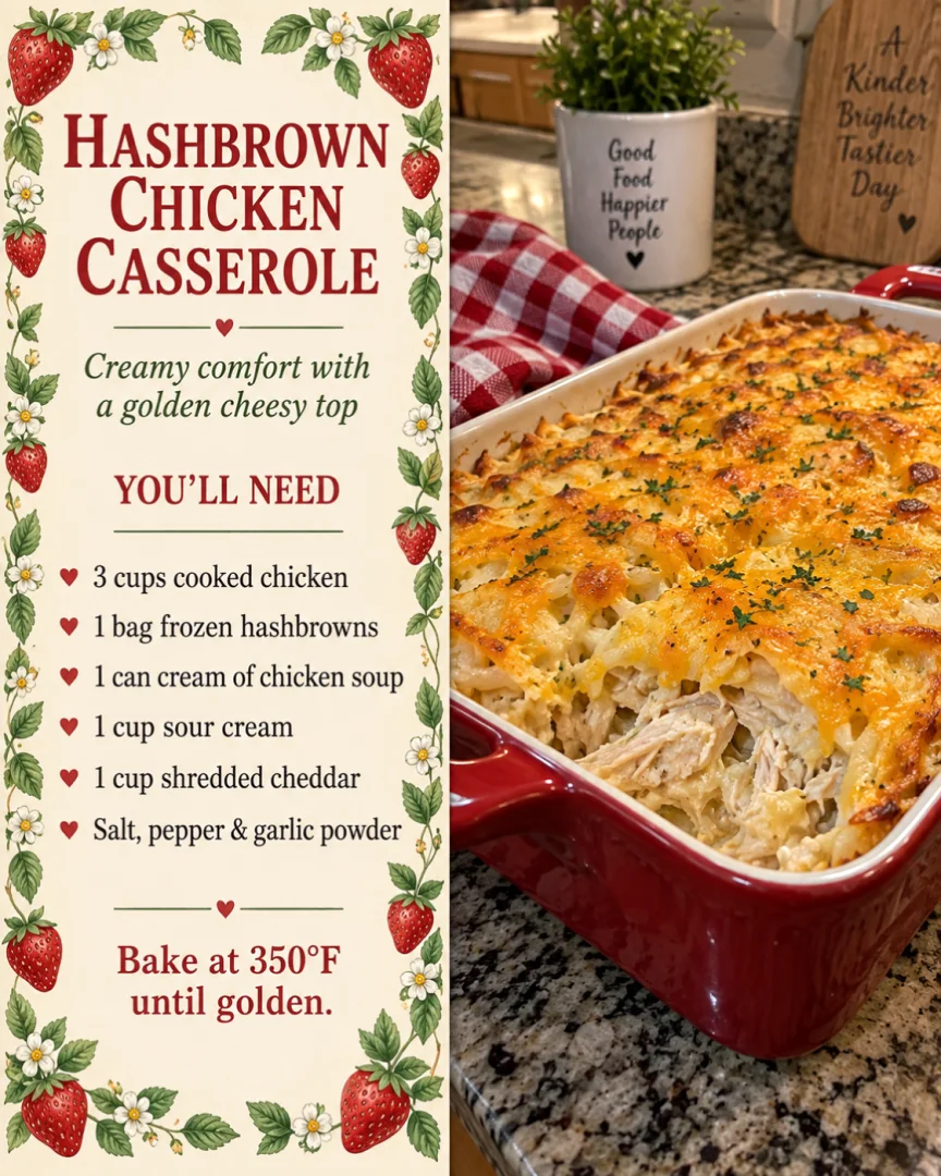 Hashbrown Chicken Casserole