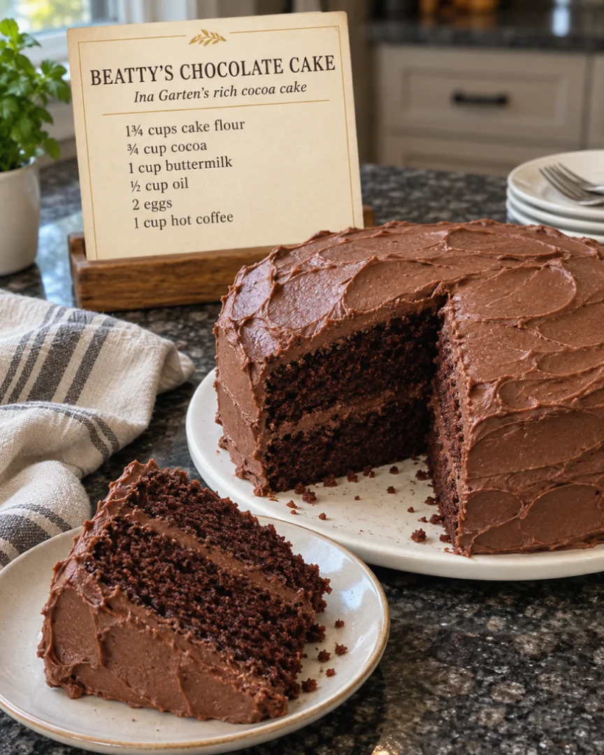 Ina Garten’s Beatty’s Chocolate Cake