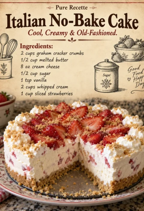Italian No-Bake Cake