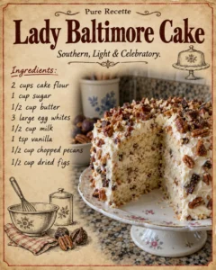 Lady Baltimore Cake