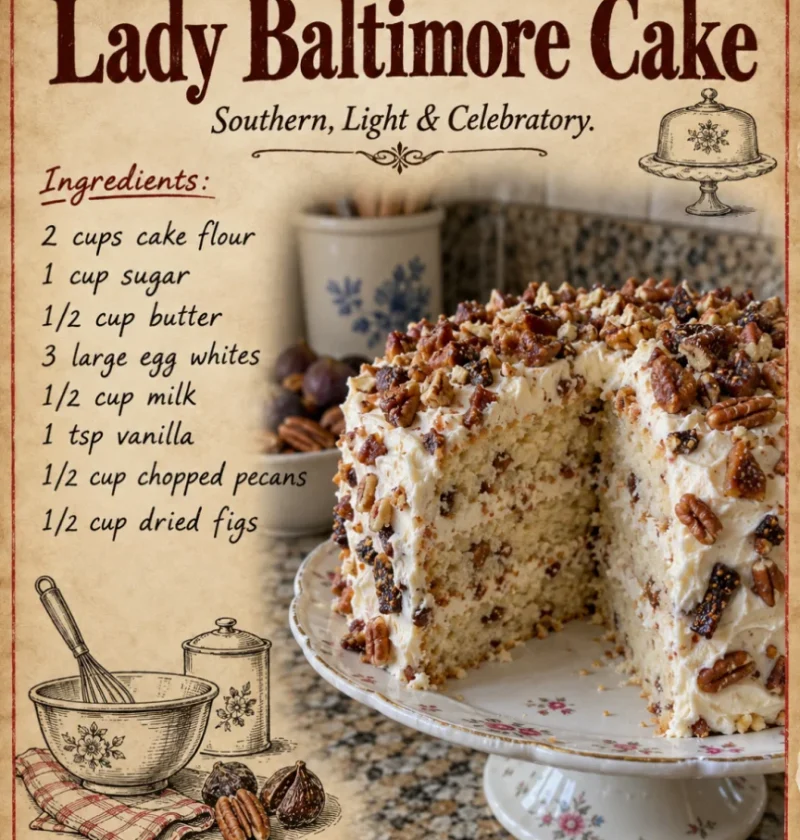 Lady Baltimore Cake