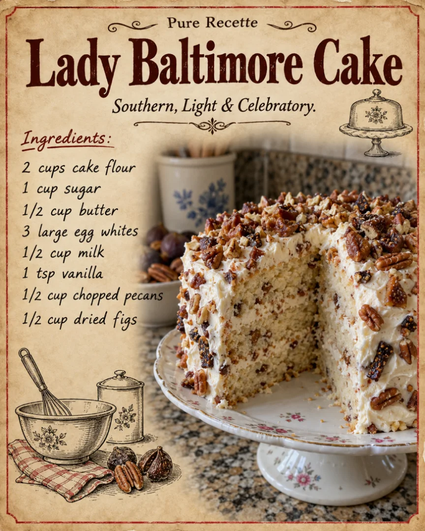 Lady Baltimore Cake