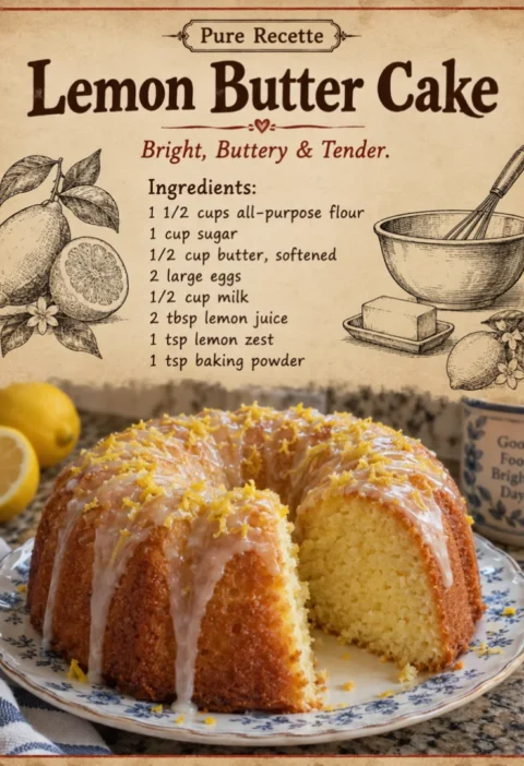 Lemon Butter Cake