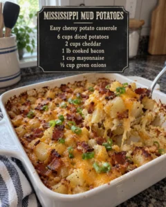 Mississippi Mud Potatoes