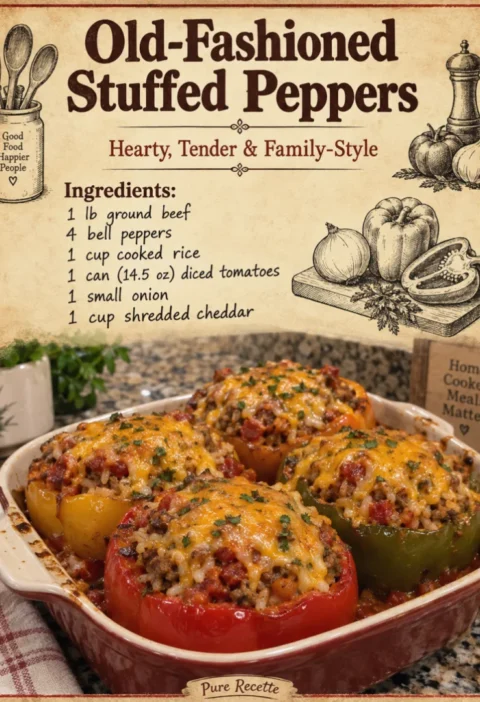 Old-Fashioned Stuffed Peppers