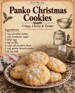Panko Christmas Cookies