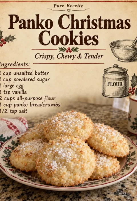 Panko Christmas Cookies