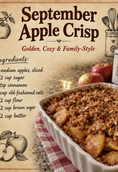September Apple Crisp