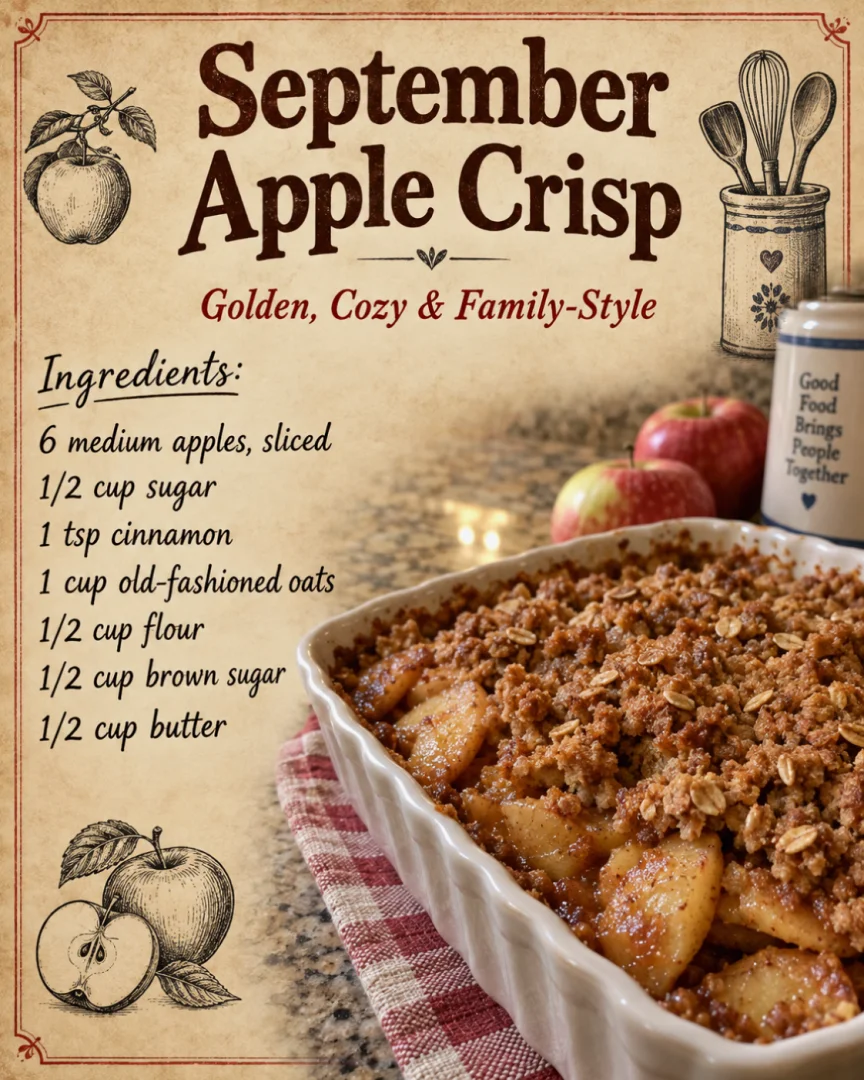 September Apple Crisp