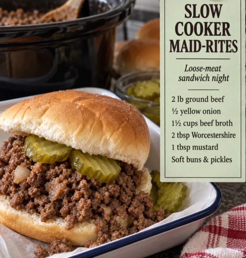 Slow Cooker Maid-Rites
