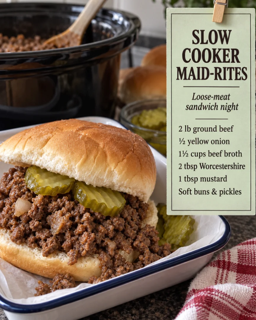 Slow Cooker Maid-Rites