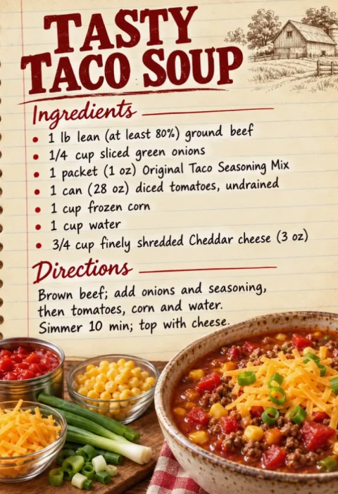Tasty Taco Soup