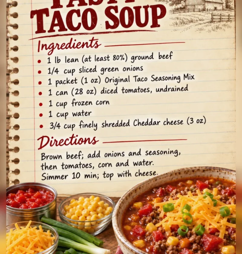 Tasty Taco Soup