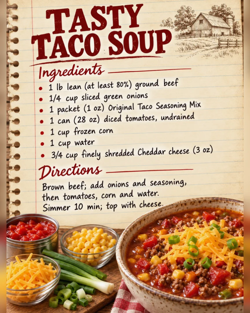 Tasty Taco Soup