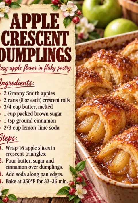 apple crescent dumplings