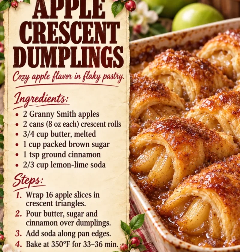 apple crescent dumplings