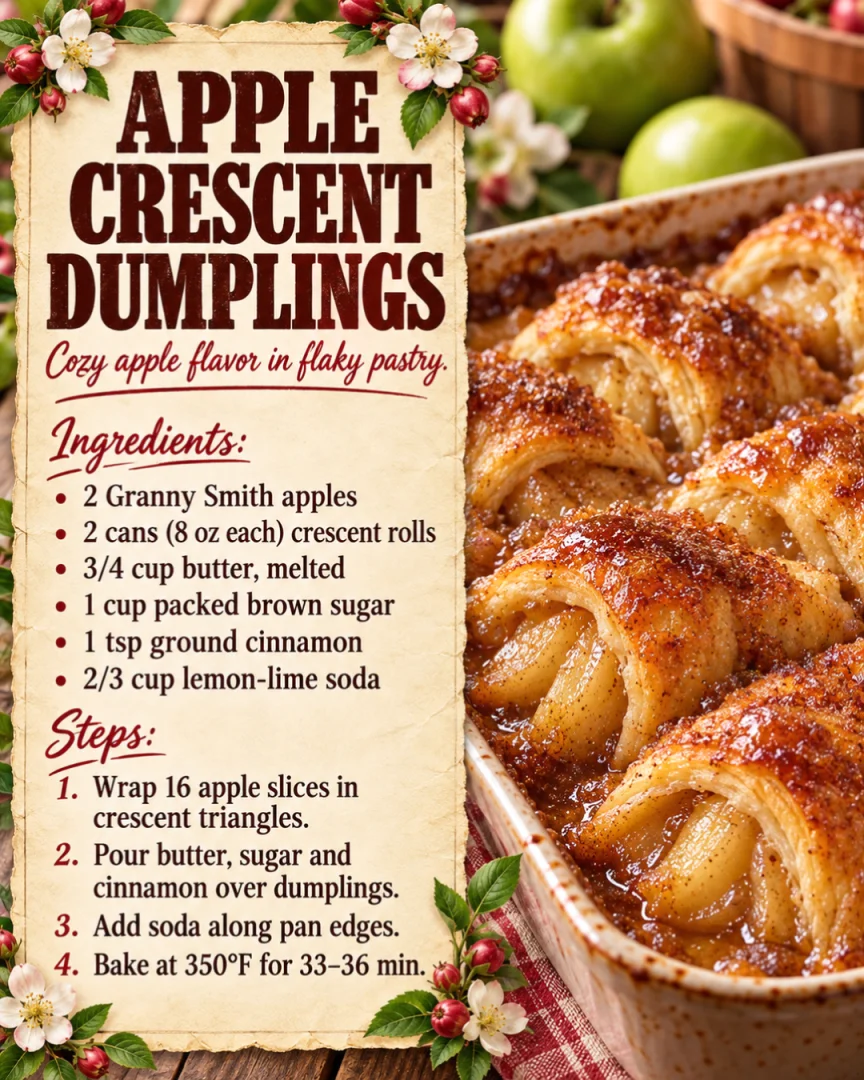 Apple Crescent Dumplings