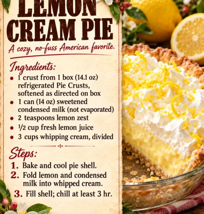 lemon cream pie